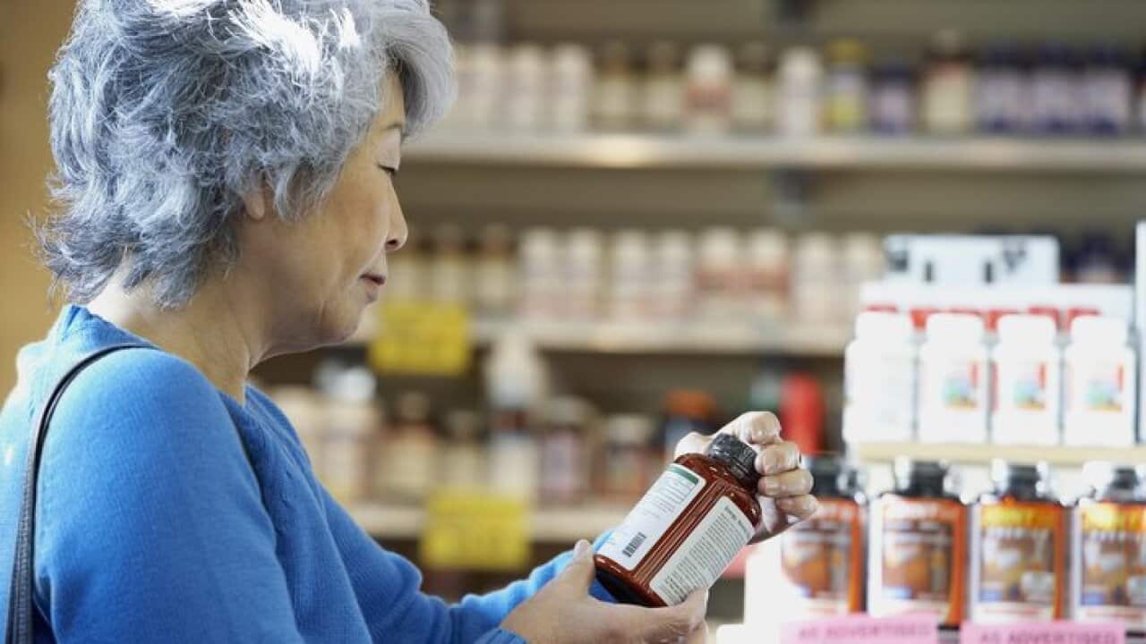 Purchasing vitamin supplements