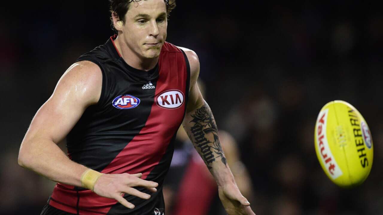 Essendon Bombers player Jake Carlisle