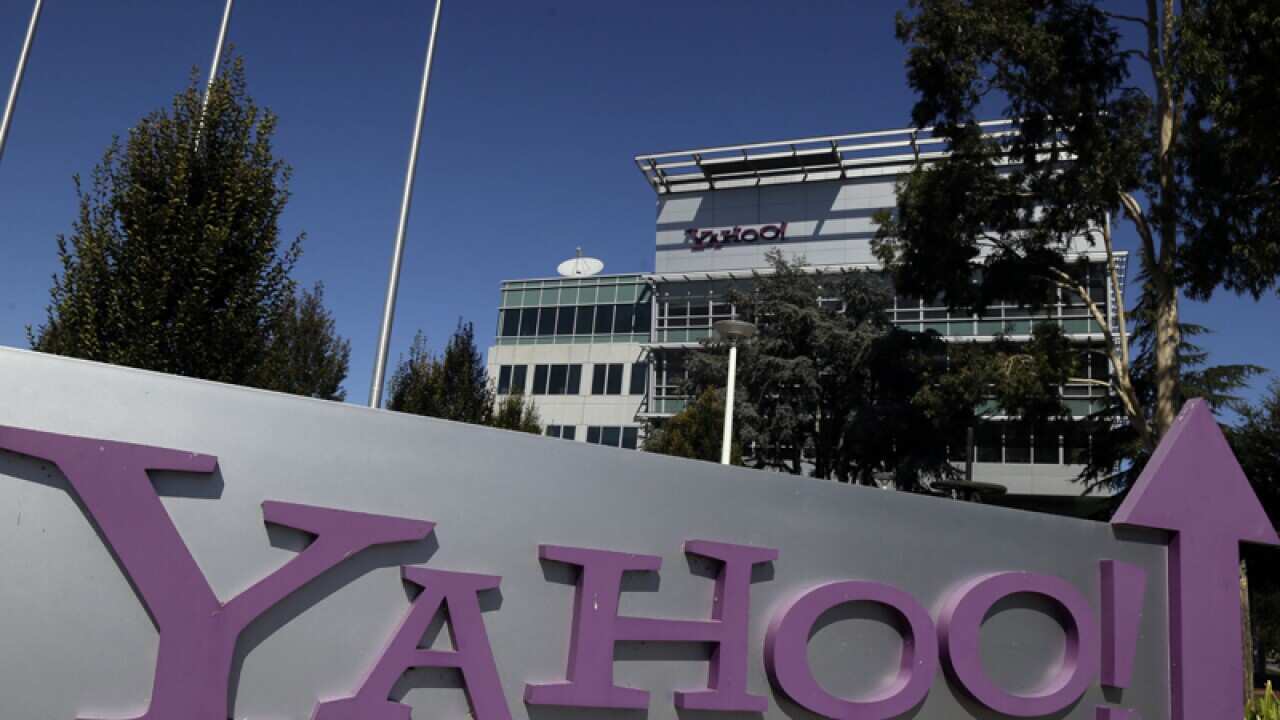 Yahoo headquarters in the US.