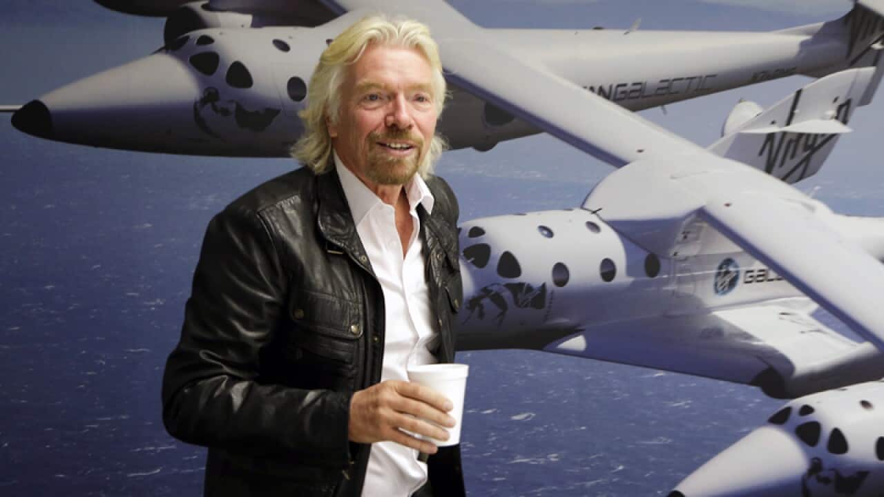 British entrepreneur Richard Branson