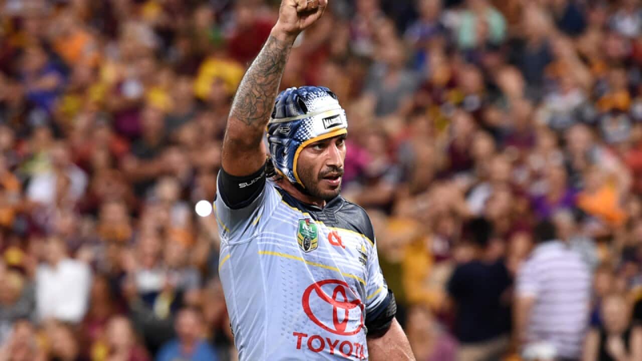 Johnathan Thurston of the North Queensland Cowboys.