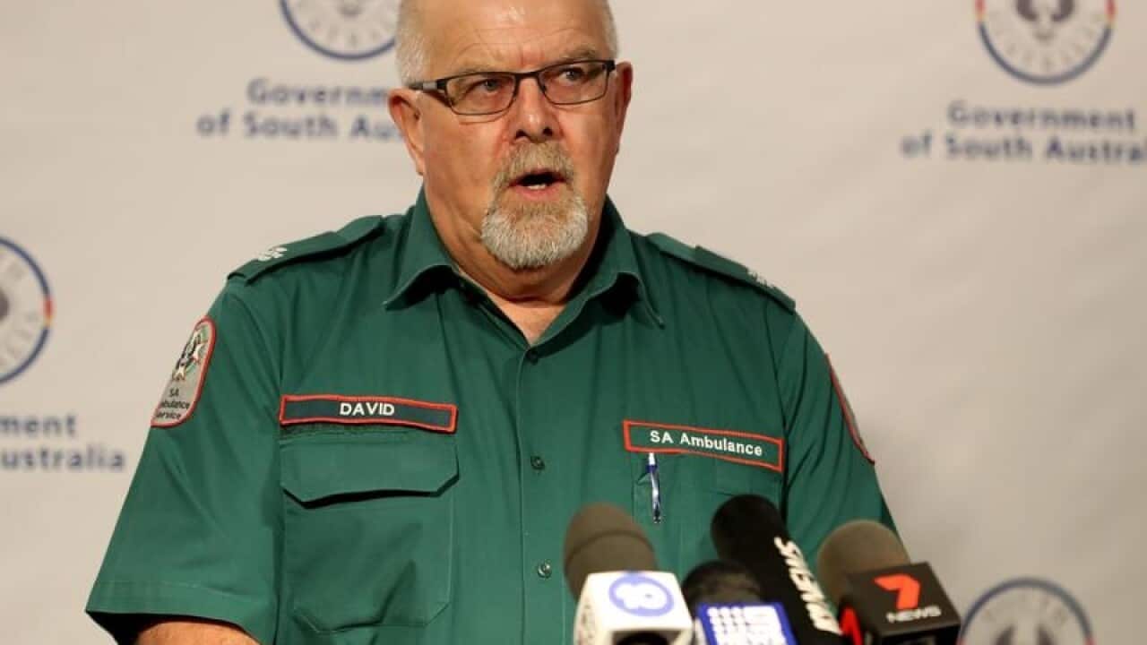 Ambulance service chief David Place