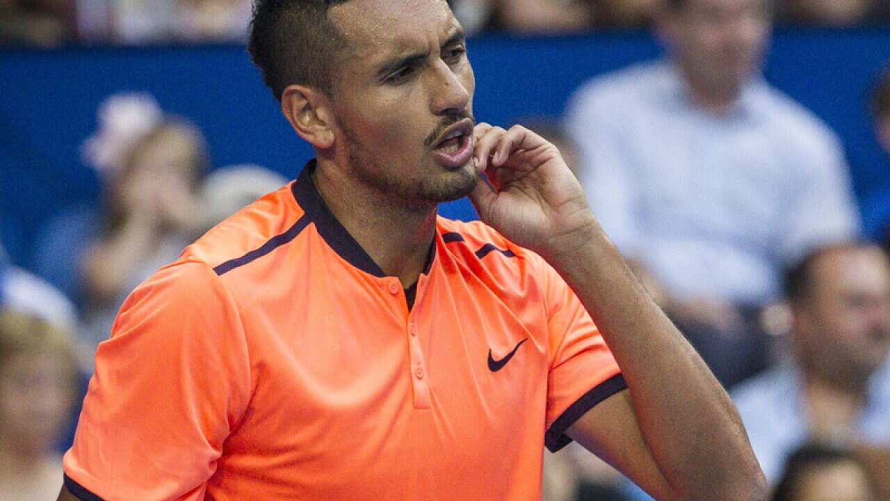 Nick Kyrgios of Australia