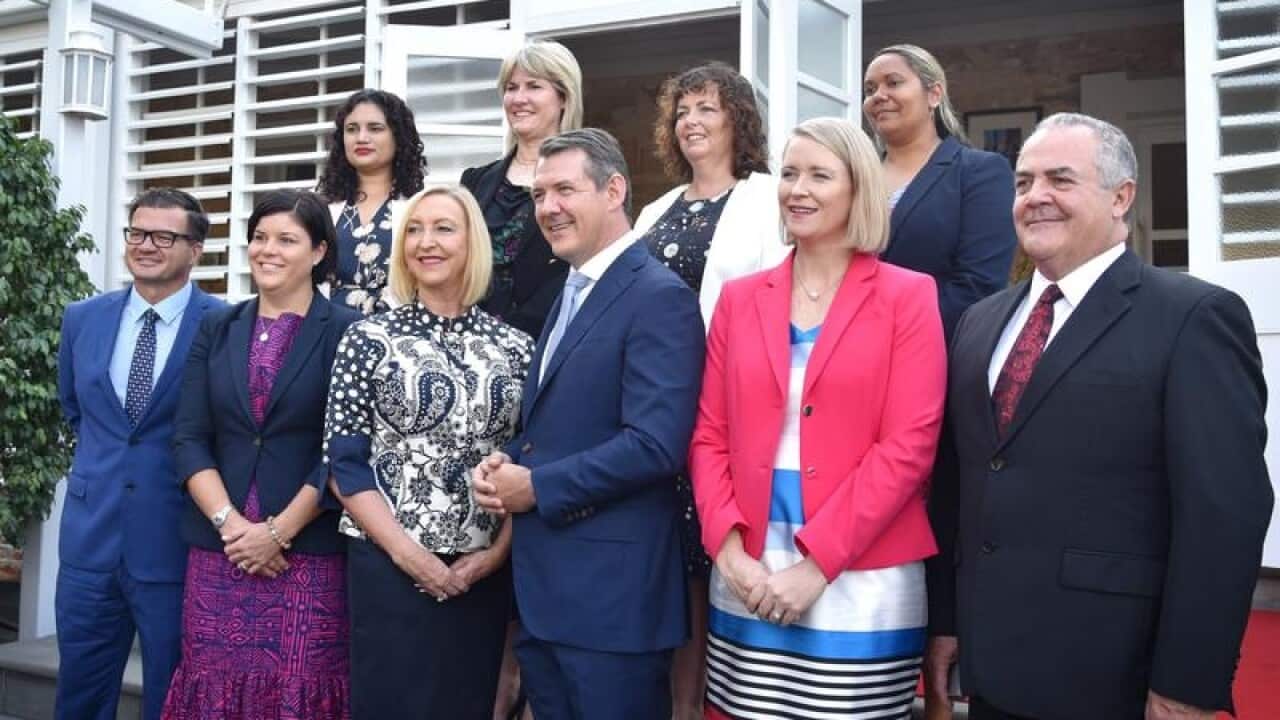The new NT government ministry.
