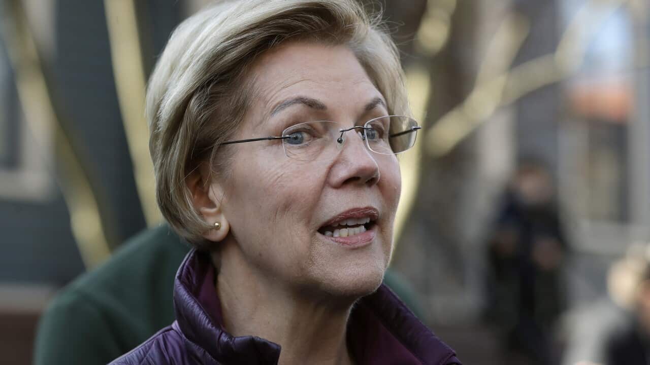 Senator Elizabeth Warren.