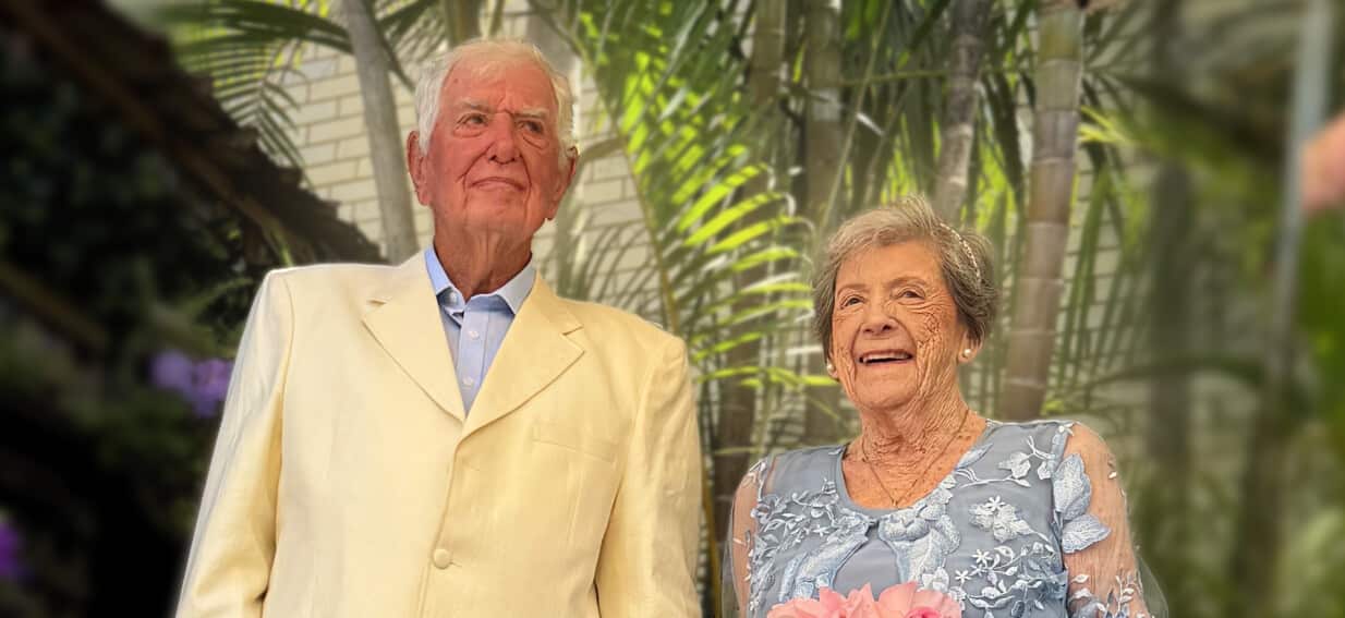 We started dating in our 50s. Four decades later, we got married