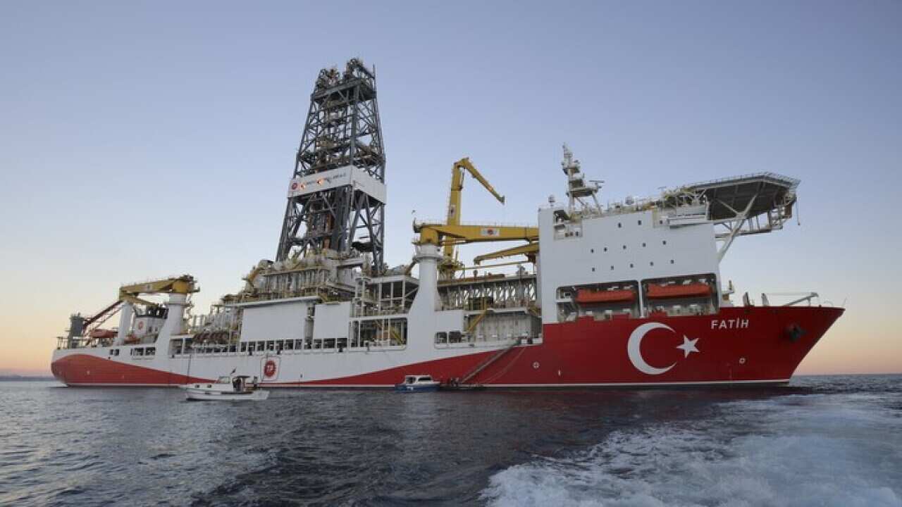 Turkey's first drilling vessel, Fatih