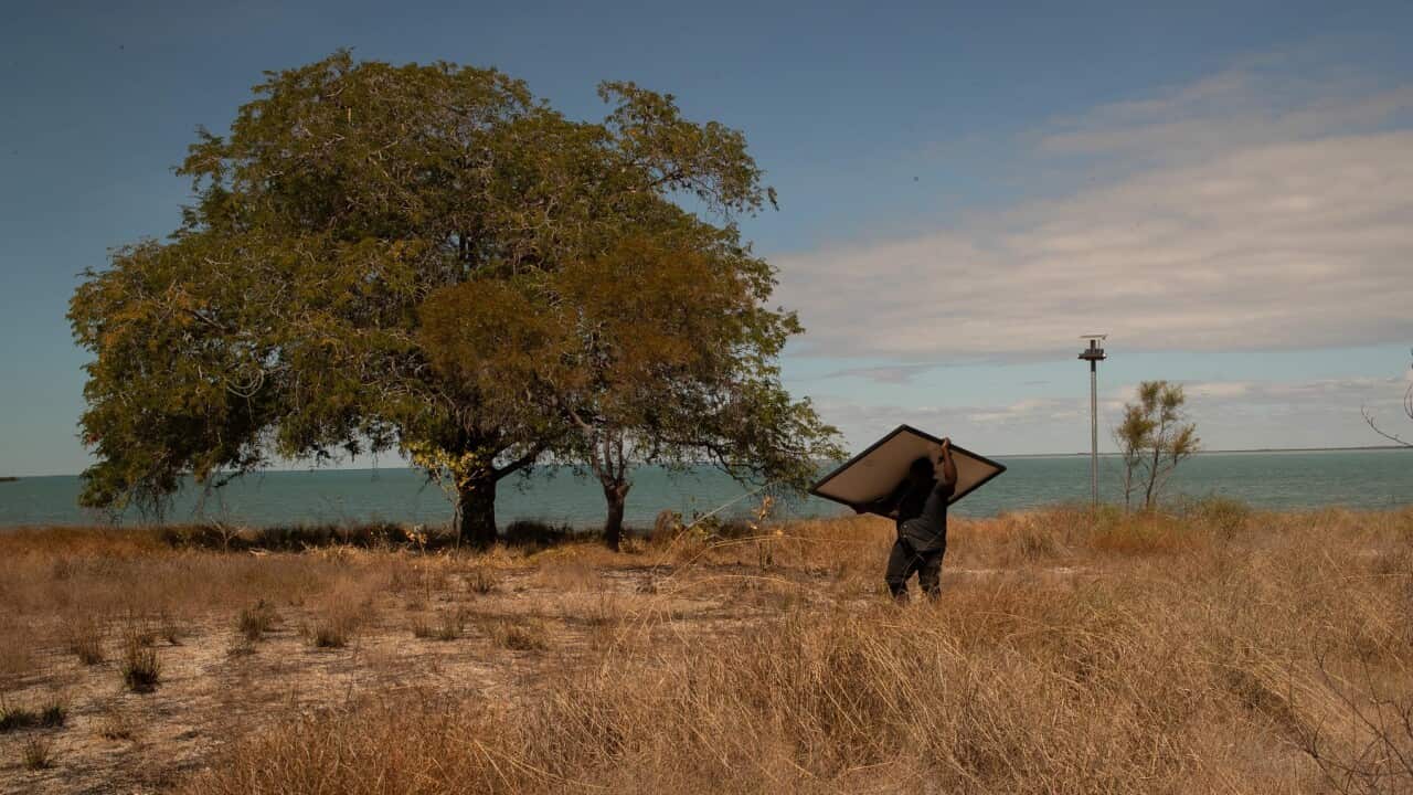 INDIGENOUS COMMUNITY SOLAR PANELS