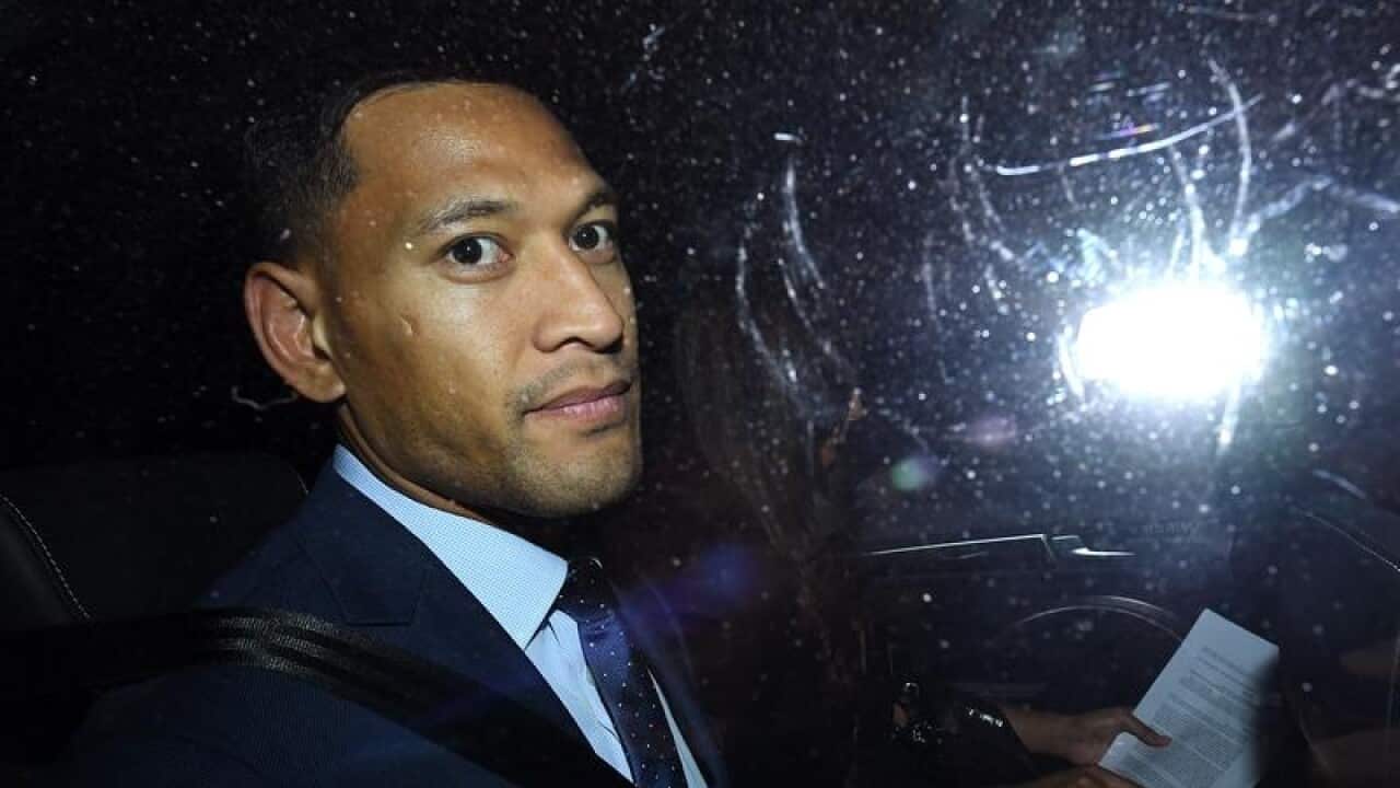 Dumped Wallabies star Israel Folau has lodged an unfair dismissal claim against Rugby Australia.