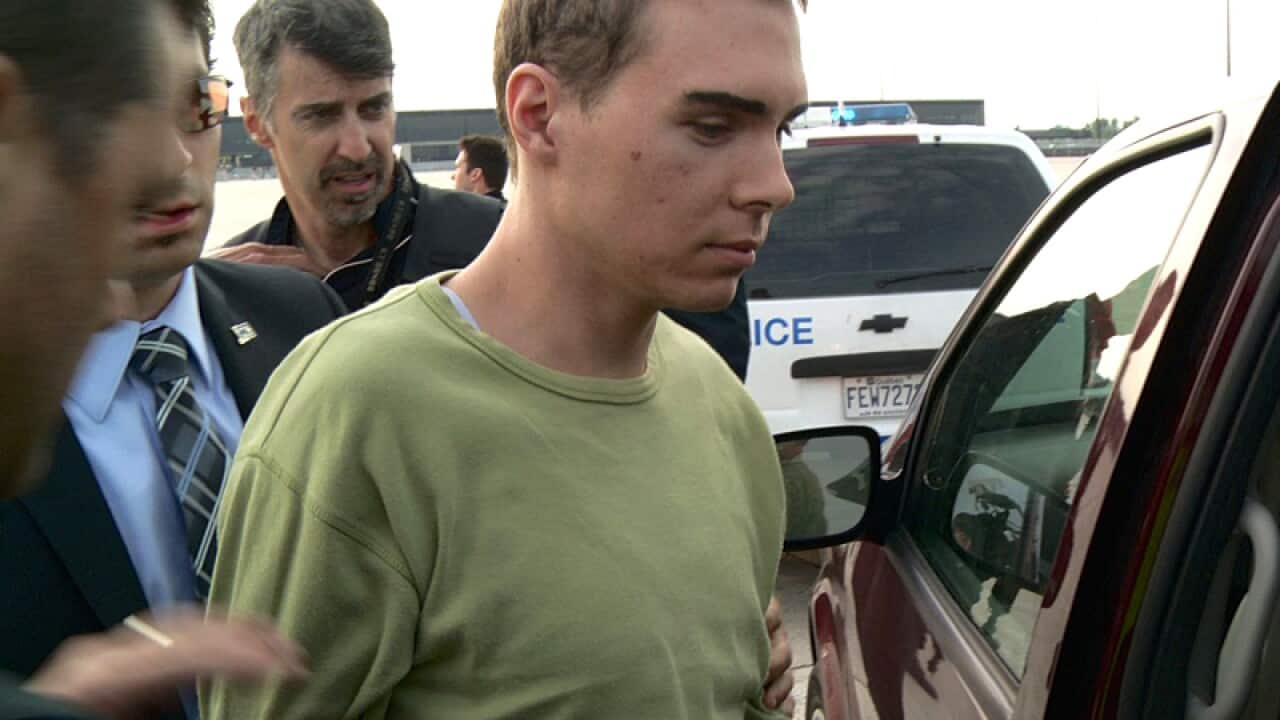 Luka Rocco Magnotta at Mirabel Airport in Montreal