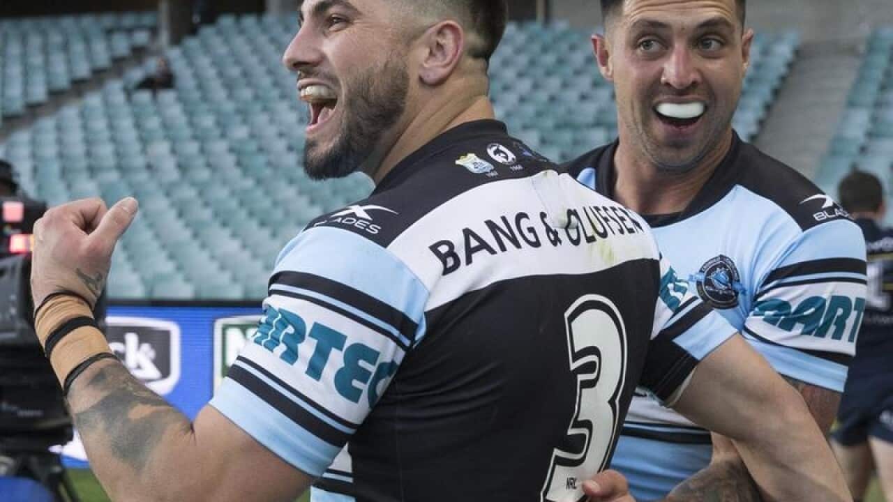 Jack Bird of the Sharks (L)