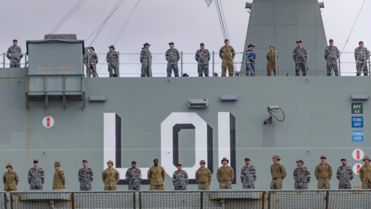 HMAS Adelaide returns Op Fiji Assist