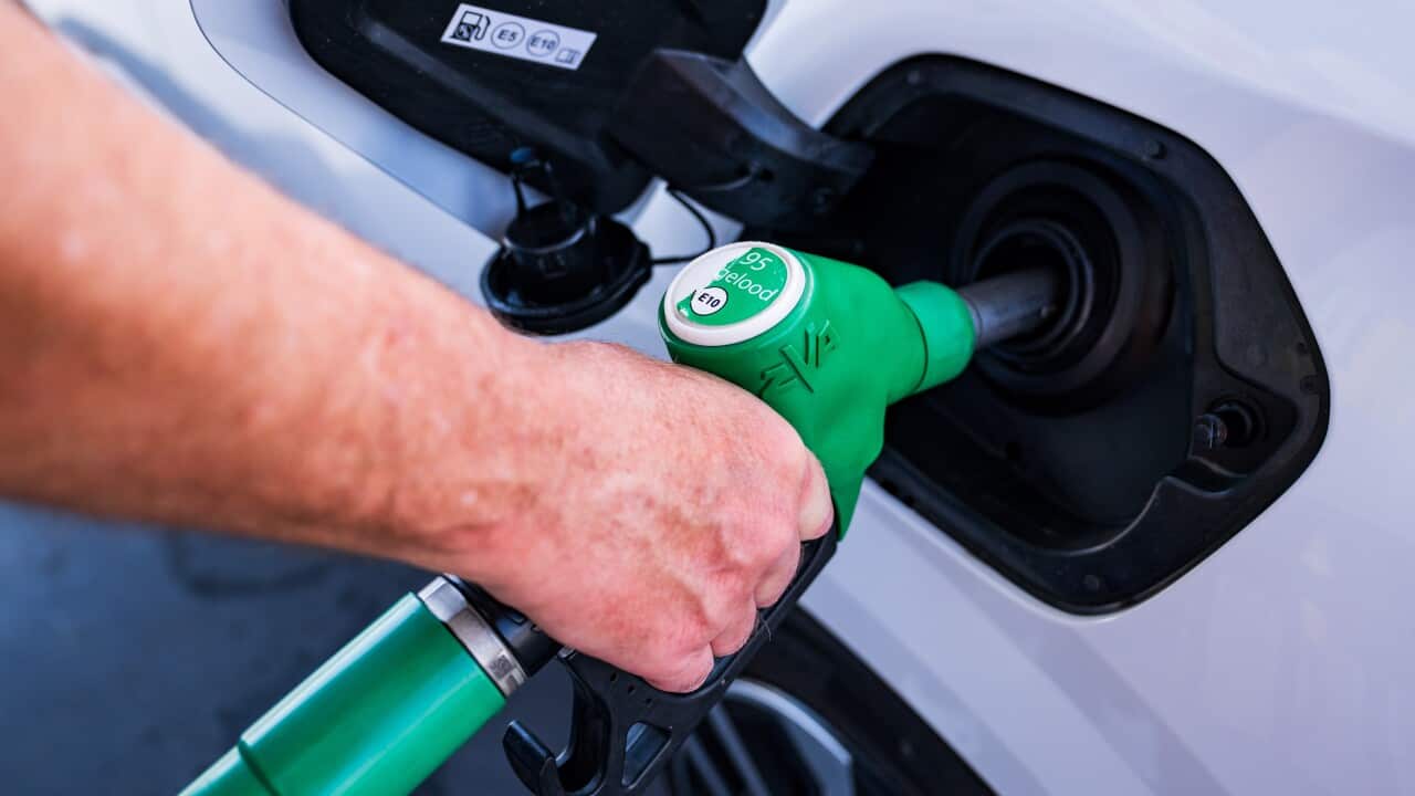 Filling up with fuel