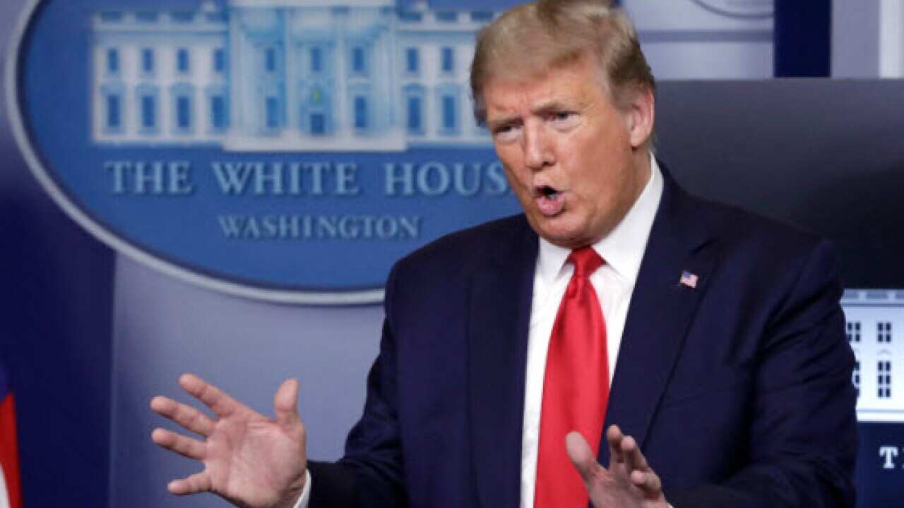 US President Donald Trump