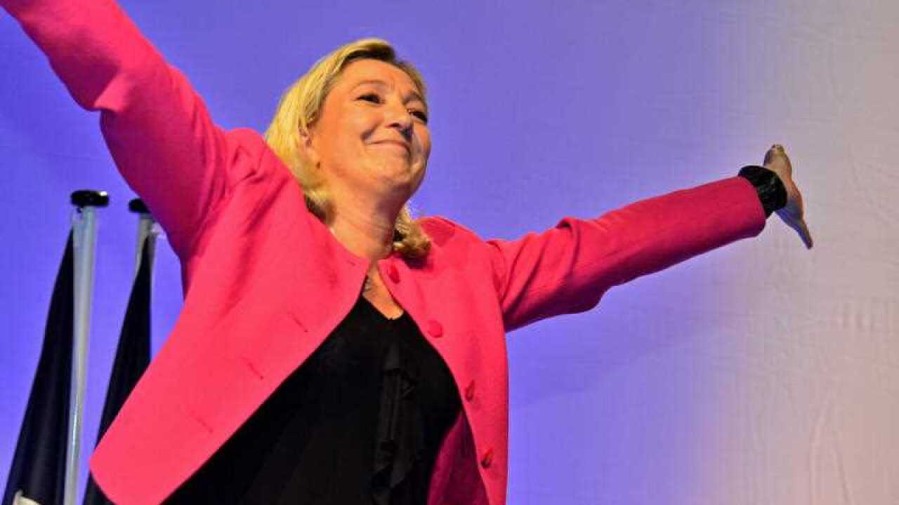 Front National far-right party president Marine Le Pen.