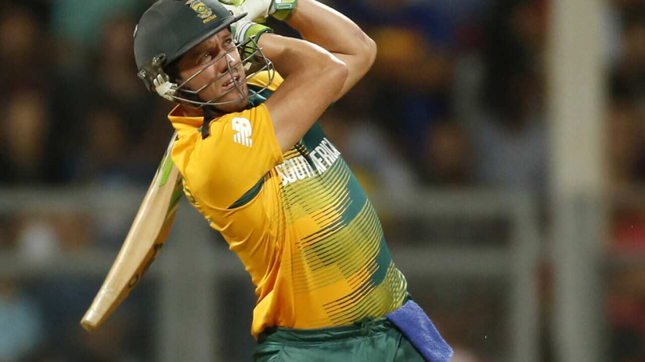 South Africa captain AB de Villiers