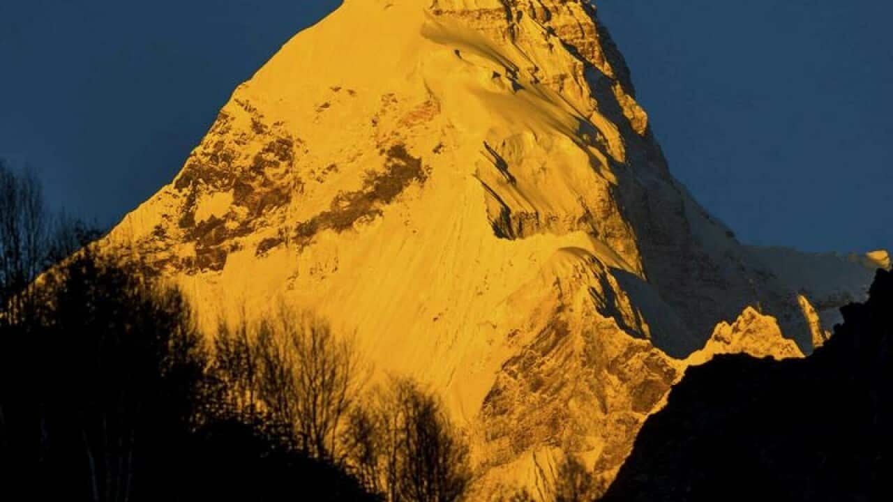 Nanda Devi east base peak