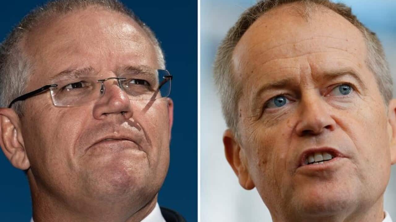 Prime Minister Scott Morrison, and Labor leader Bill Shorten.