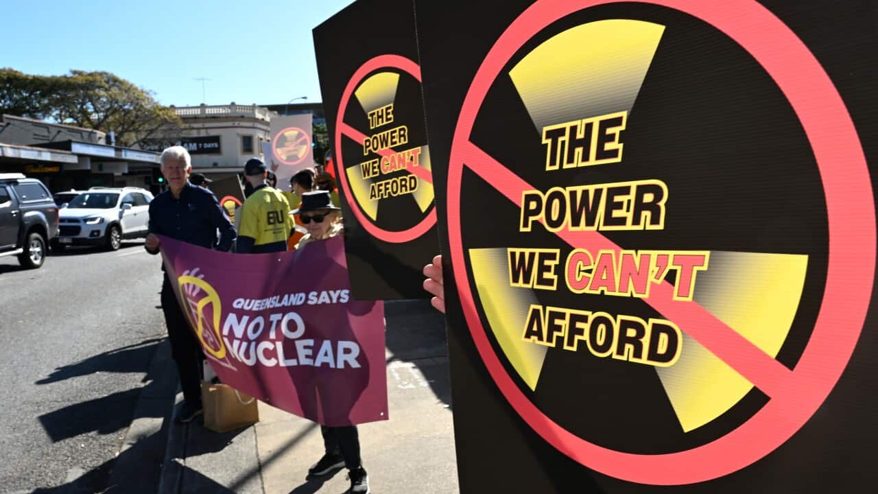QUEENSLAND NUCLEAR REACTORS PROTEST