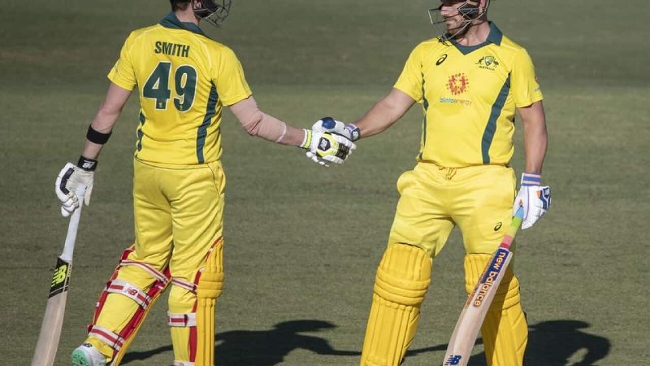Steve Smith and Aaron Finch