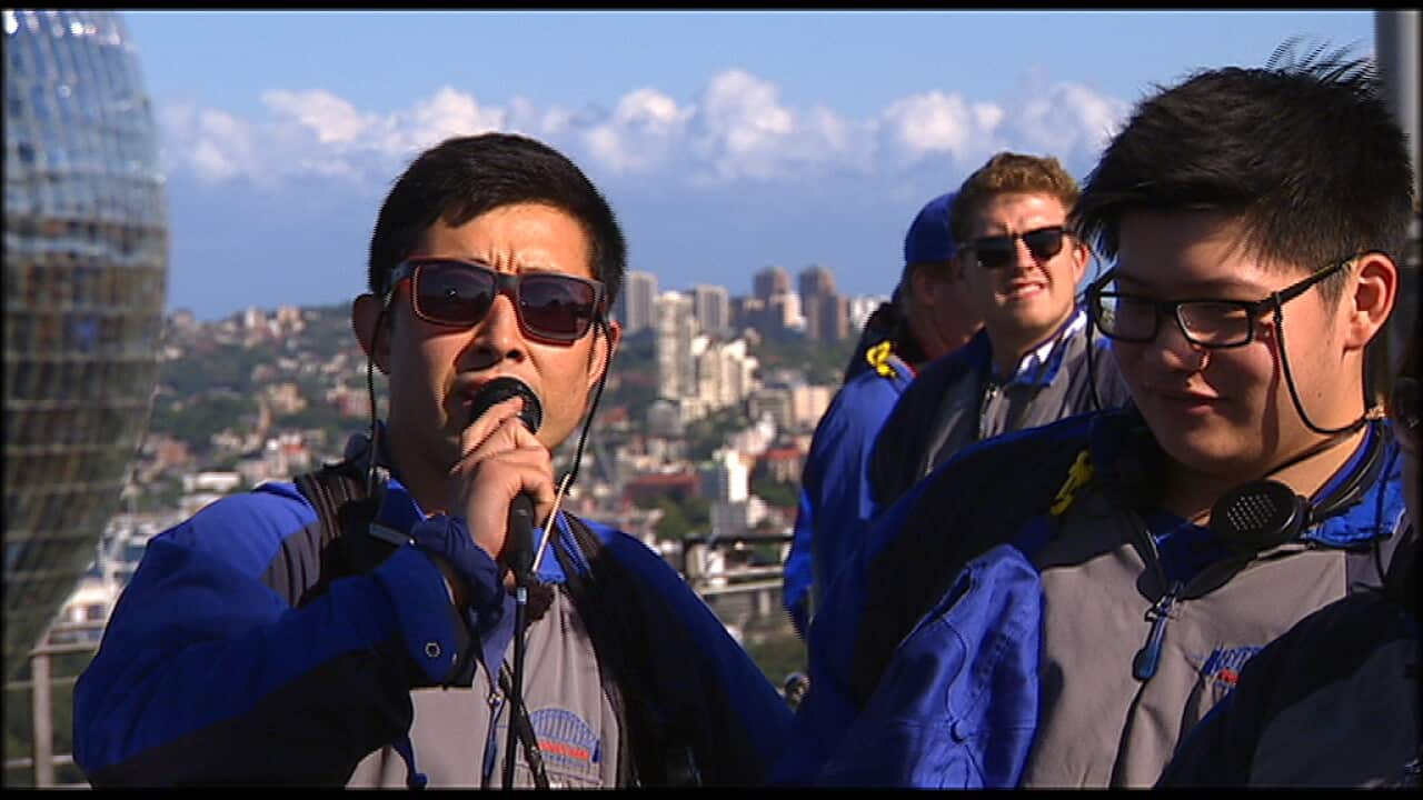 Bridge climb offers karaoke for Chinese New Year