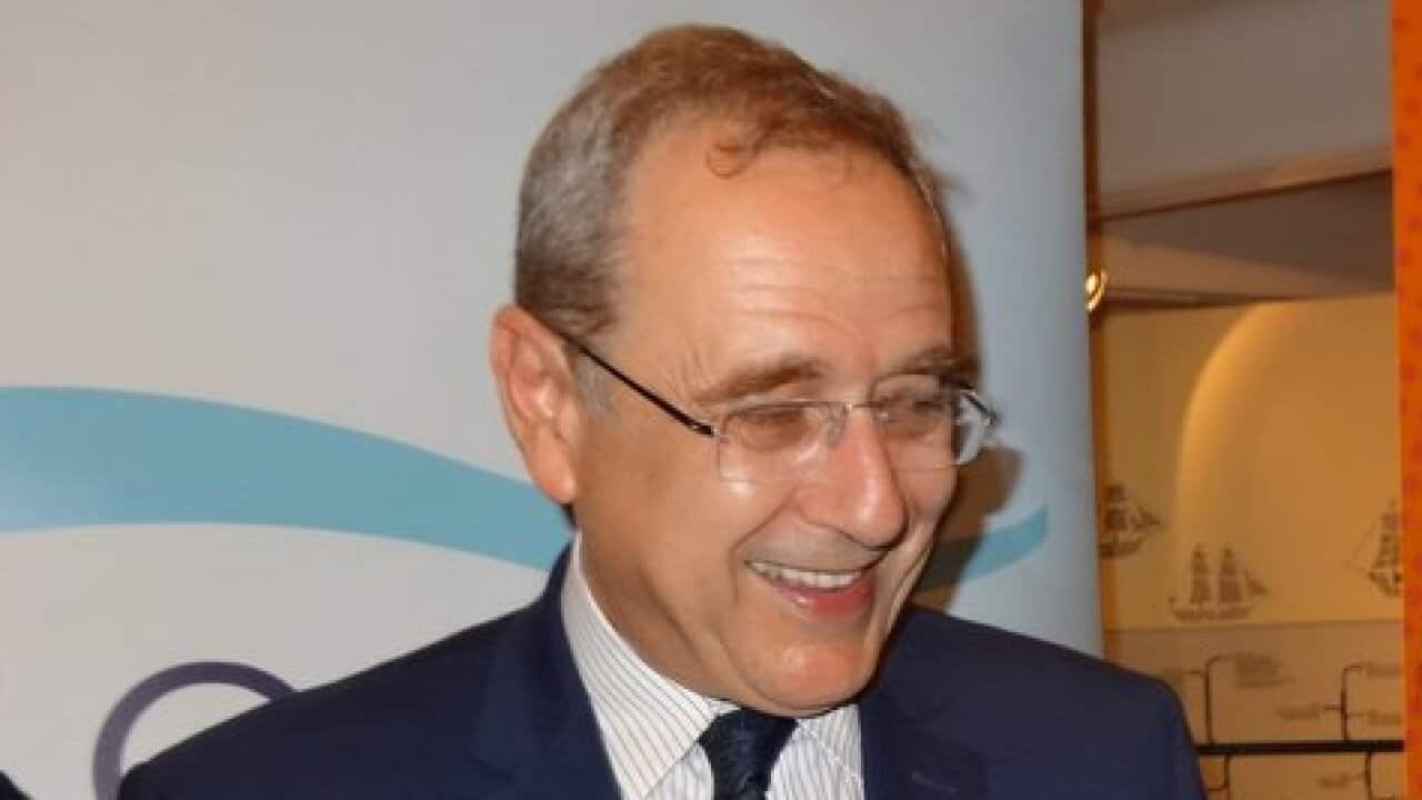 Ambassador Mark Sofer with Nitza Lownstein