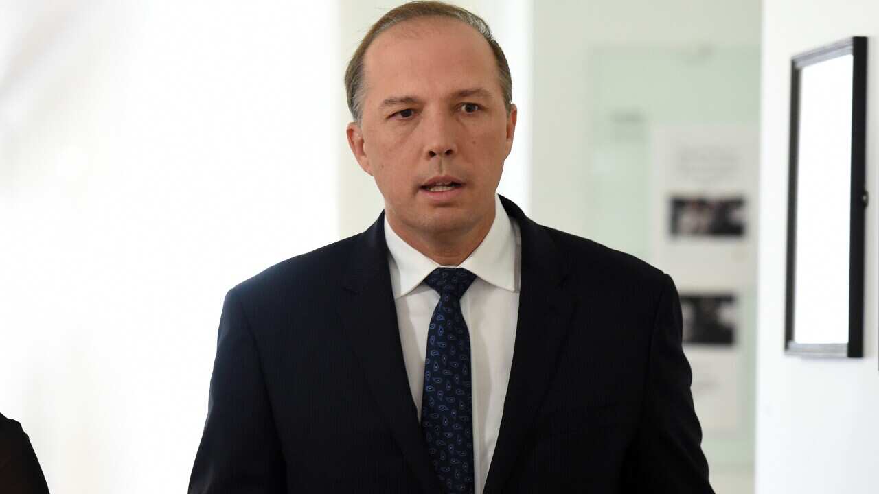 Minister for Immigration Peter Dutton
