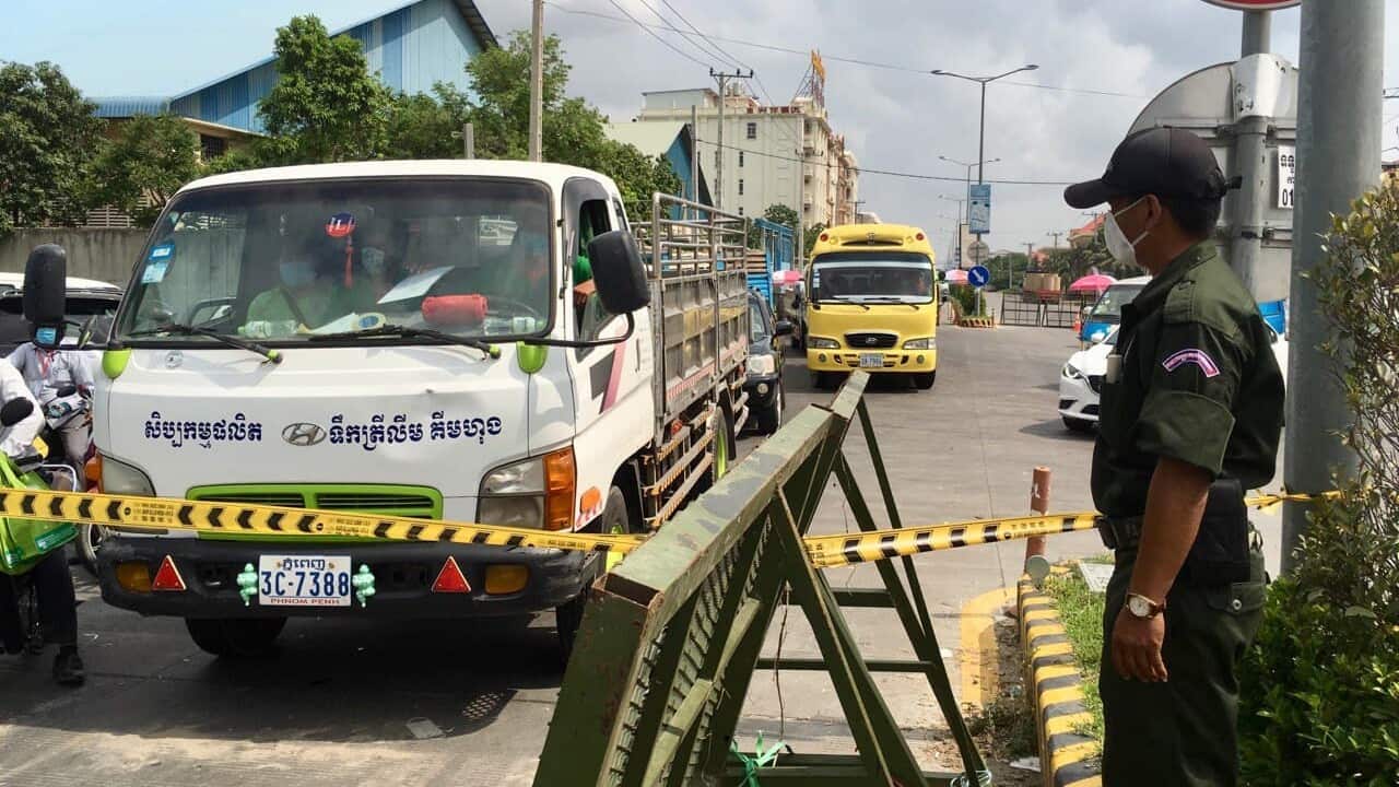Coronavirus lockdown in Phnom Penh, Cambodia