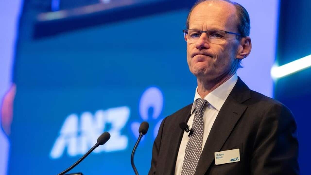 ANZ CEO Shayne Elliott speaks during the ANZ Annual General Meeting