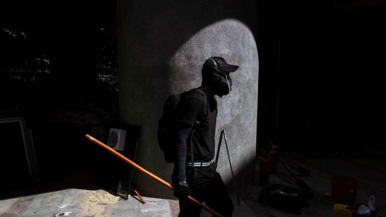 Hong Kong Protesters Stage Fiery Clash With Police