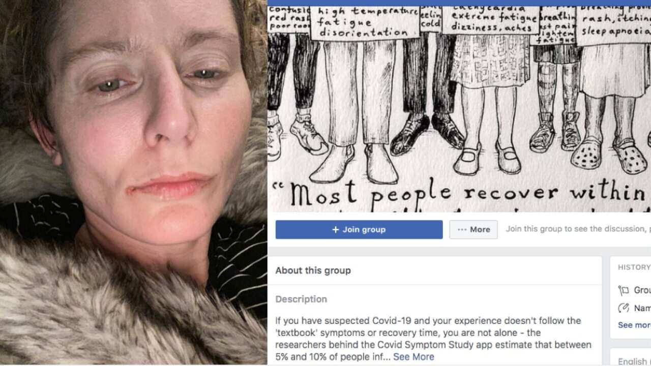 Joanna Halls and the Long Covid Support Group