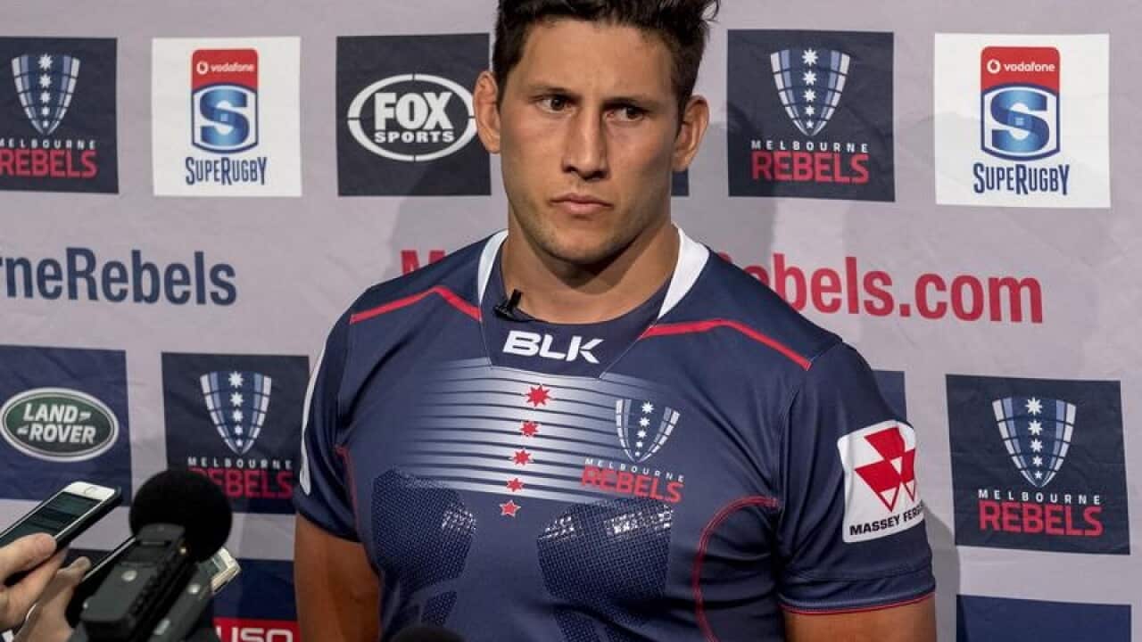 Melbourne Rebels skipper Adam Coleman