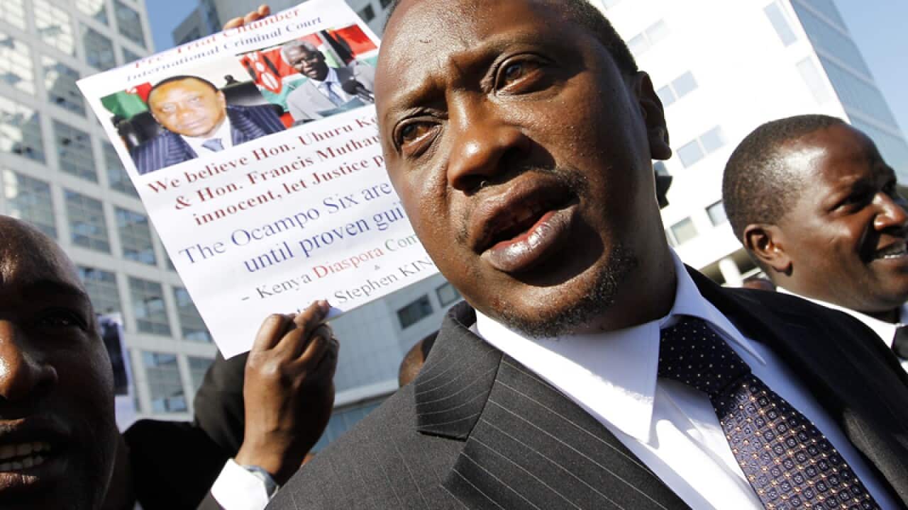 Kenyan President Uhuru Kenyatta