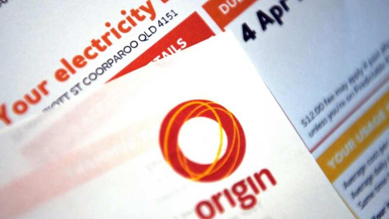 An Origin Energy power bill