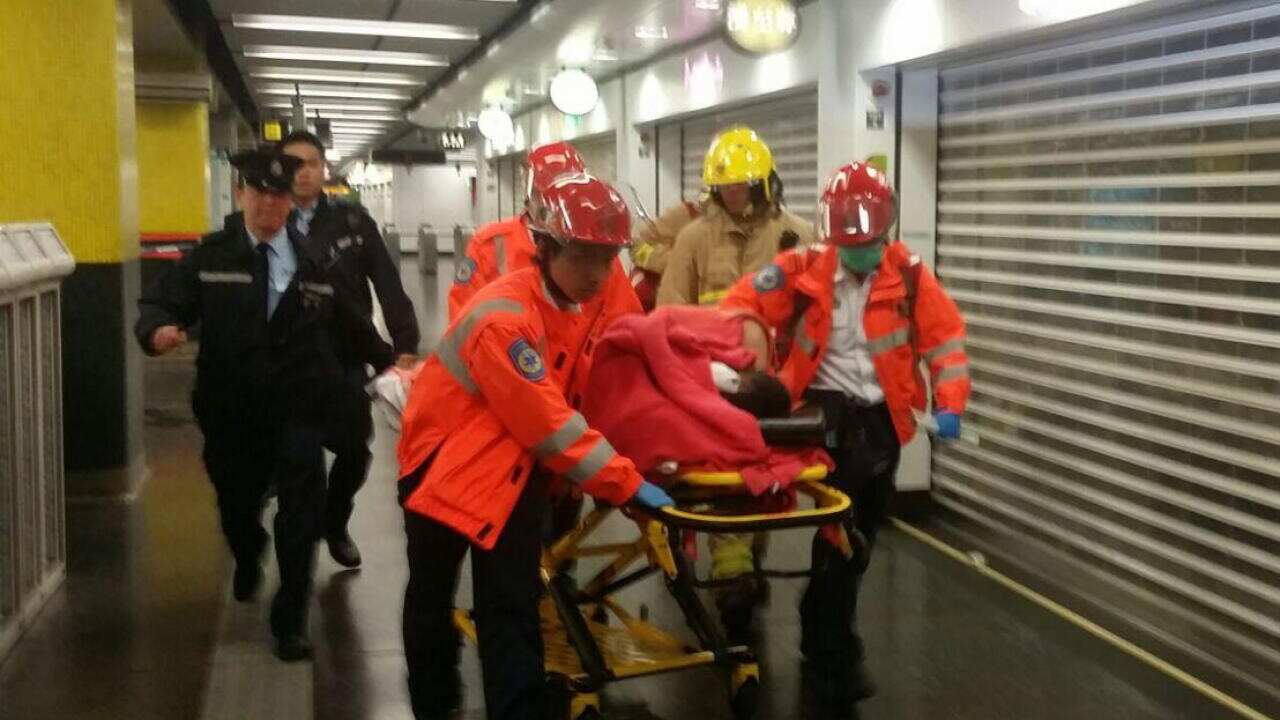 MTR Fire on Feb 10 2017 in Hong Kong
