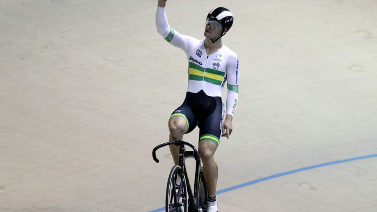 Australian cyclist Matthew Glaetzer