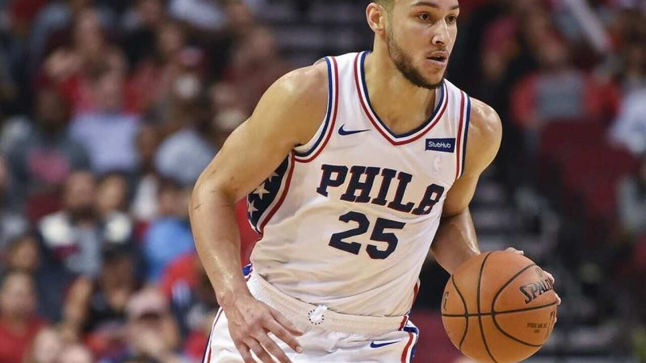 Philadelphia 76ers guard Ben Simmons