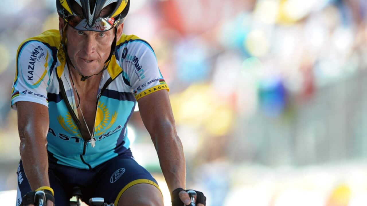 Lance Armstrong of the US