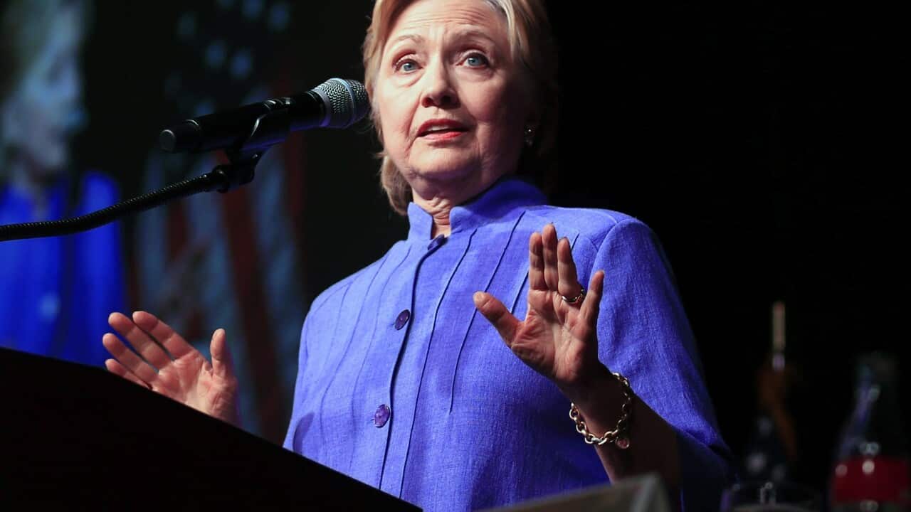 File image of Hillary Clinton 
