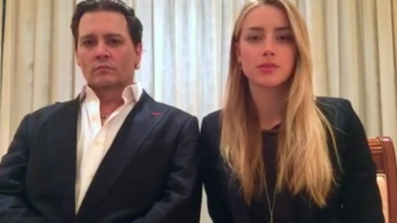 Johnny Depp and Amber Heard