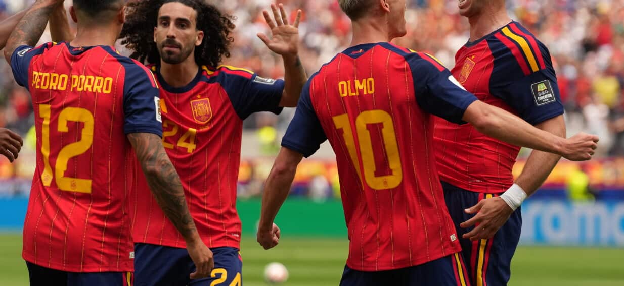 Spain heads to the World Cup semi-finals after fiery 2-1 thriller against Belgium