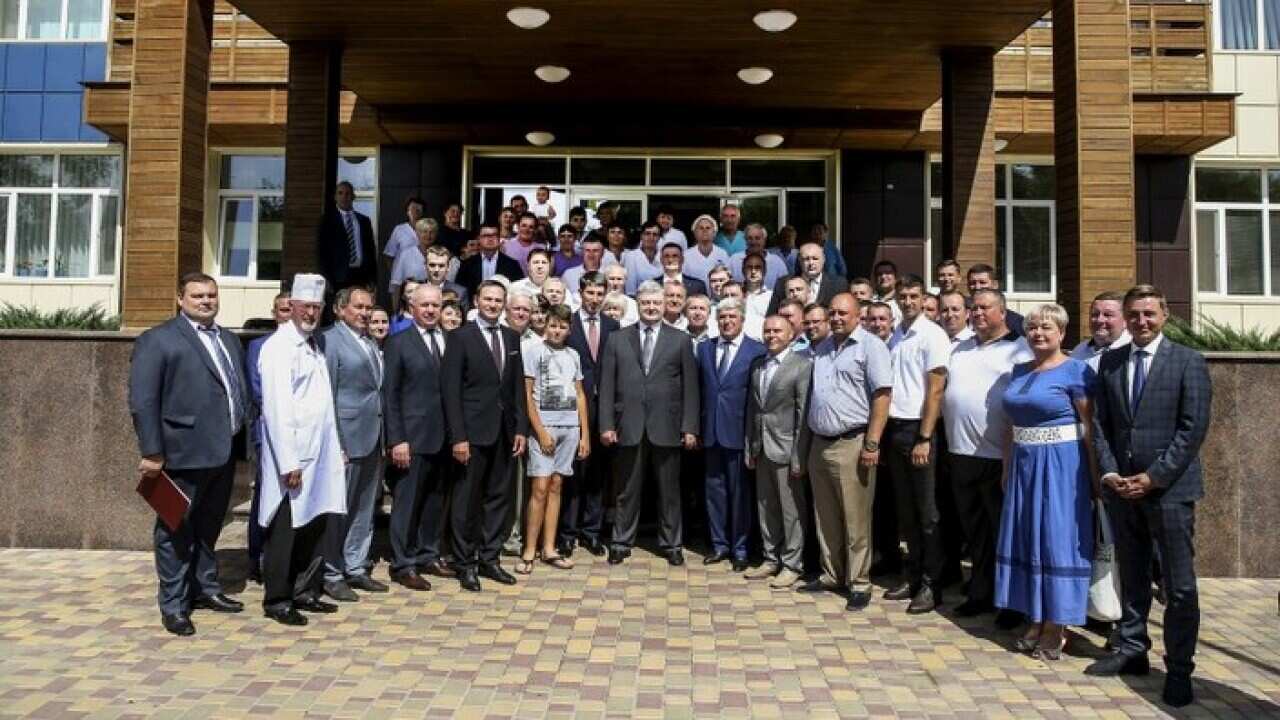 Opening a building of the children's regional hospital in Kropyvnytsky.