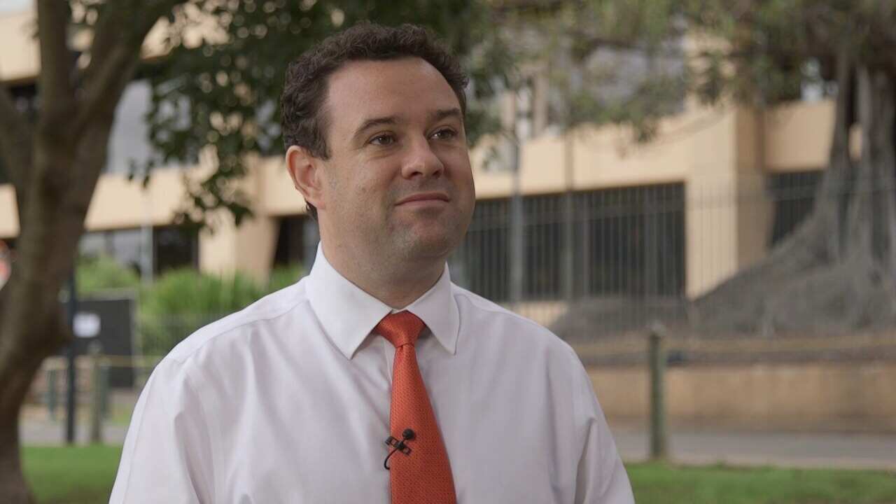 Stuart Ayres, Minister for Western Sydney and Westconnex. (SBS)