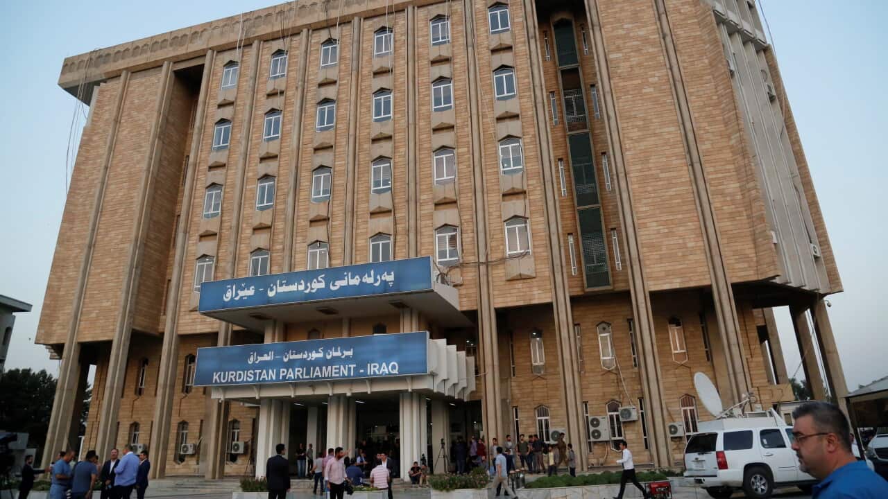 Iraqs Kurdish Regional Government's parliament reopens after two years
