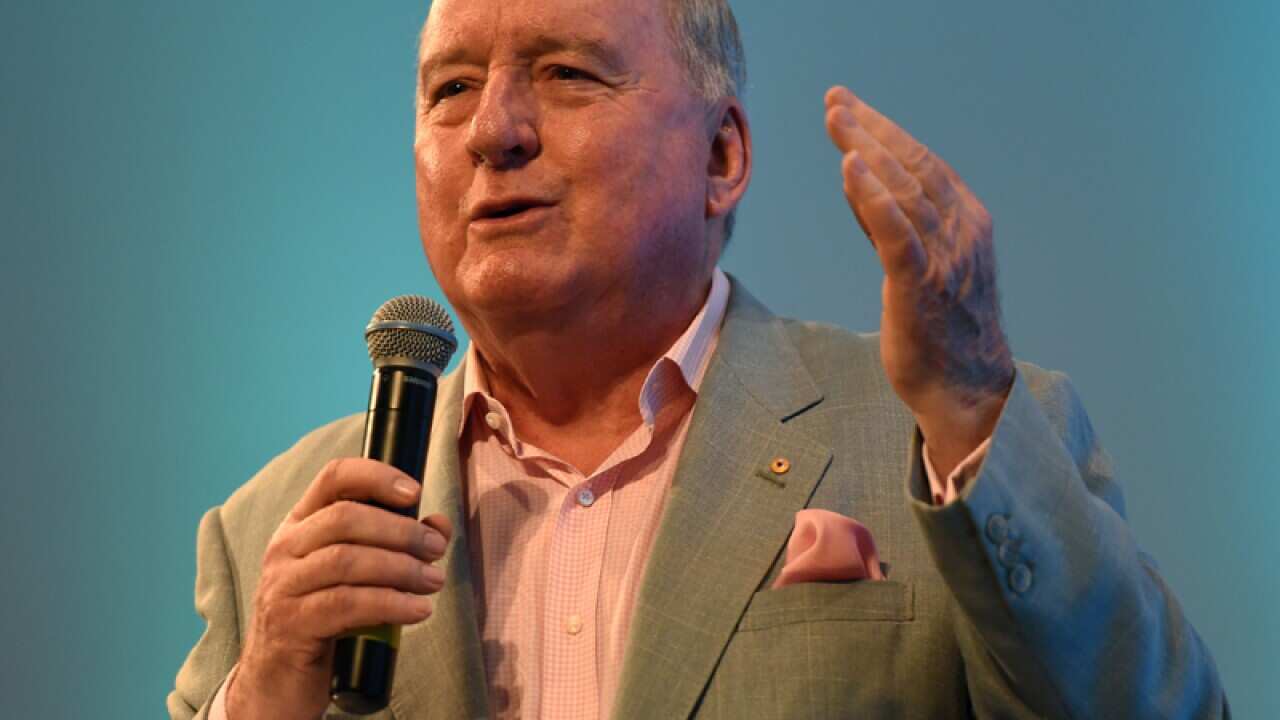 Sydney shock jock Alan Jones
