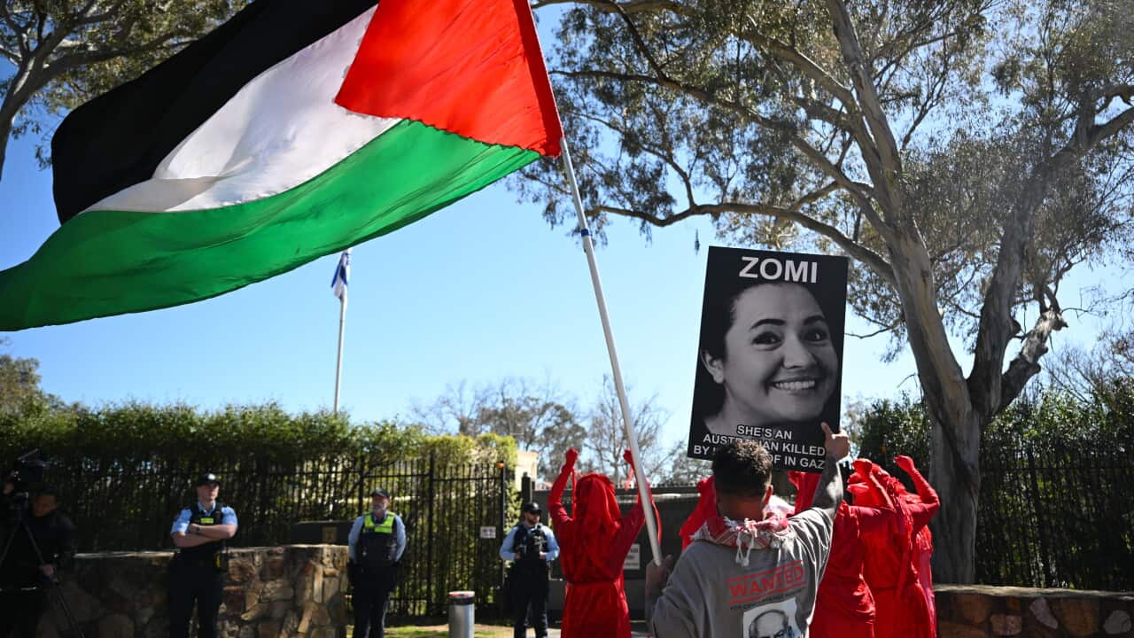 PROTEST FOR ZOMI FRANKCOM