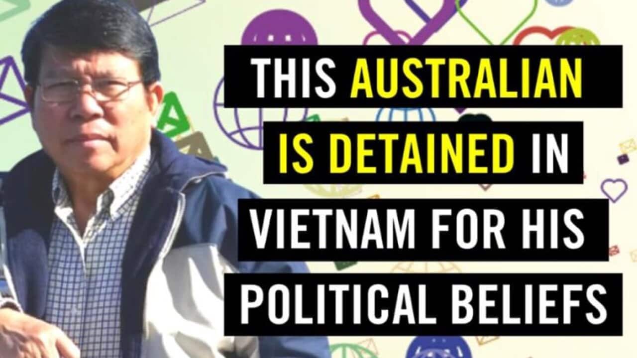 Hình ông Châu văn Khảm trên trang Facebook của Amnesty International Australia