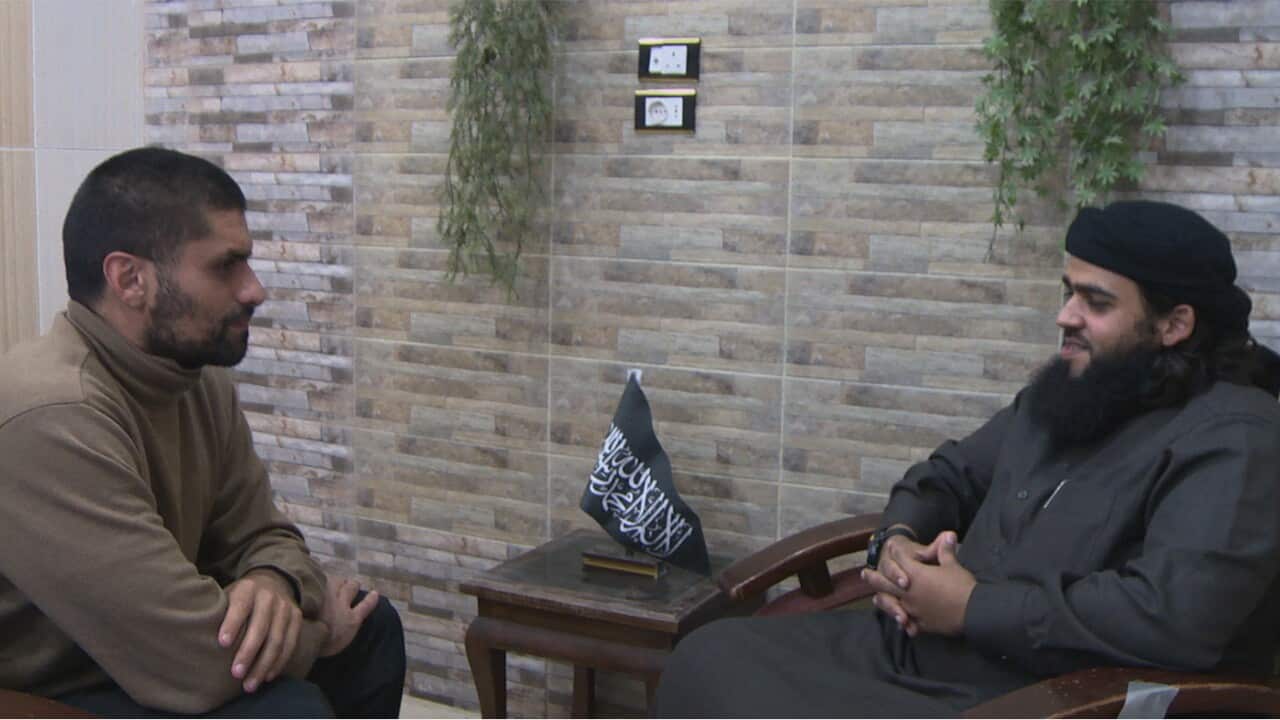 Nagieg Khaja speaks to Abu Sulayman Muhajir.