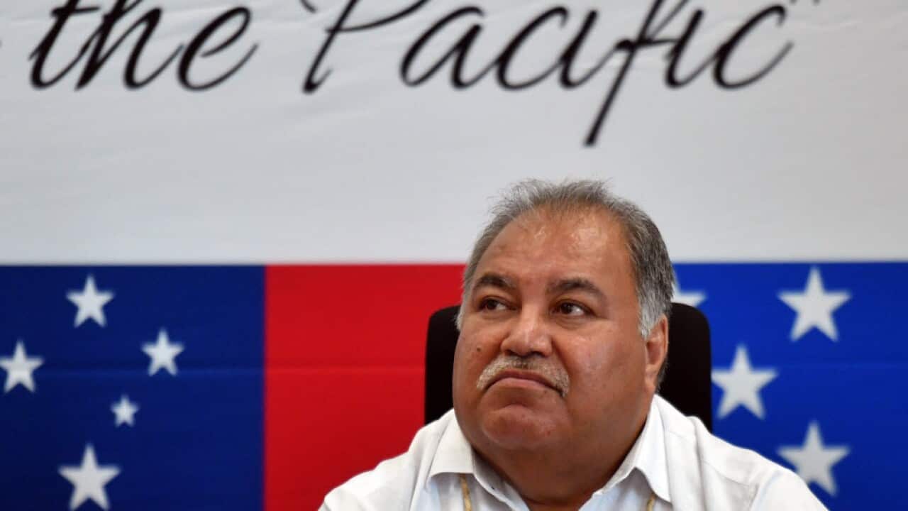 Nauru's ex-president Baron Waqa