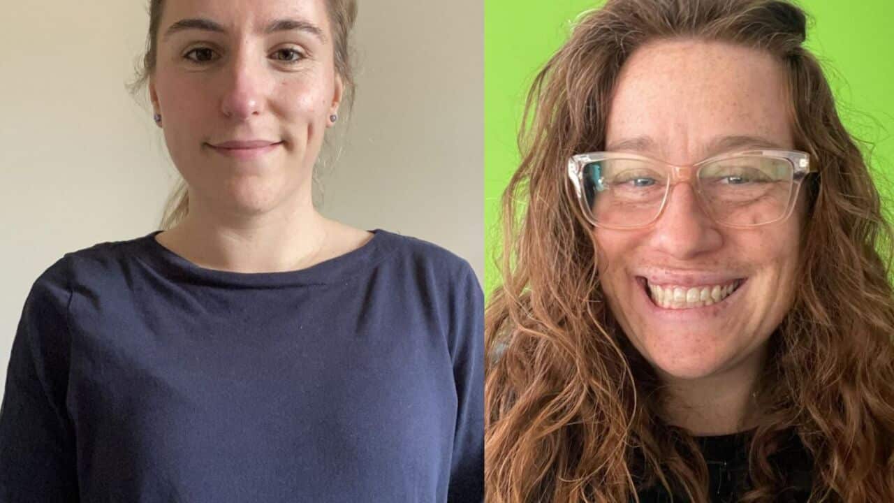 Lauren Fox (L) and Jen Blyth (R)